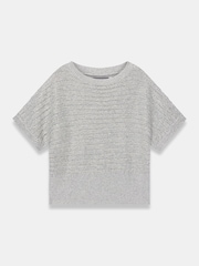 Mint Velvet Silver Knit Top - Image 7 of 8