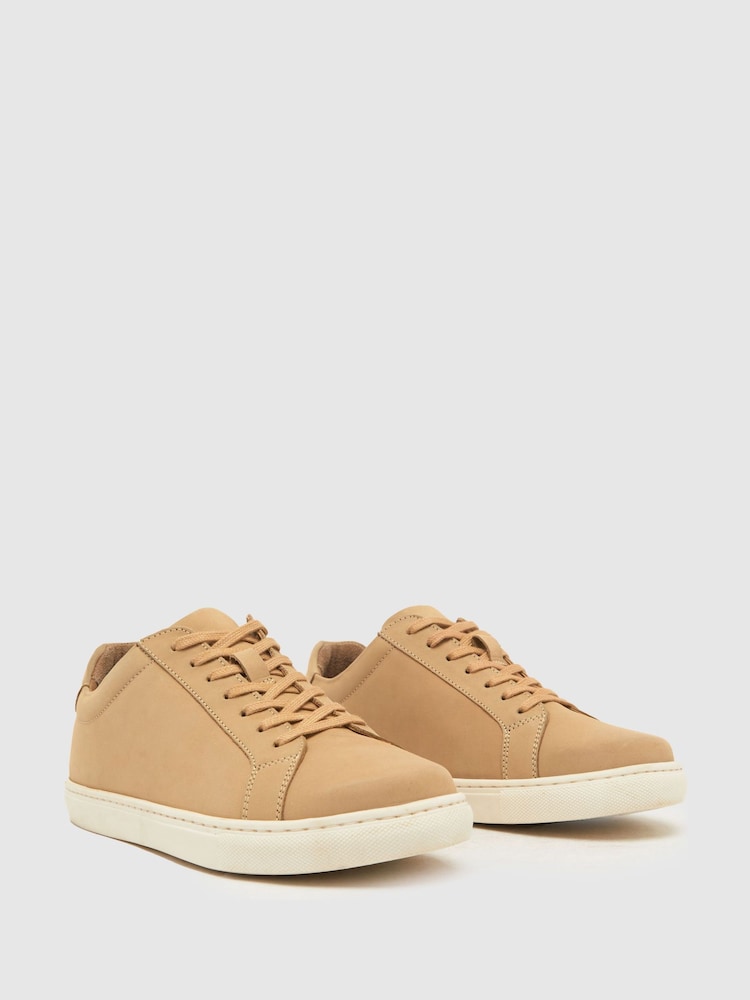 Schuh Wayne Leather Trainers - Image 2 of 4