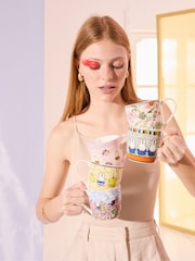 Cath Kidston Pink Miffy Frames Fine China Mug - Image 4 of 8