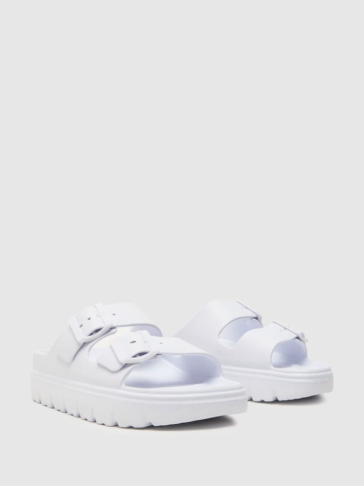 Schuh Tilda Double Strap Footbed Sandals - Image 2 of 4