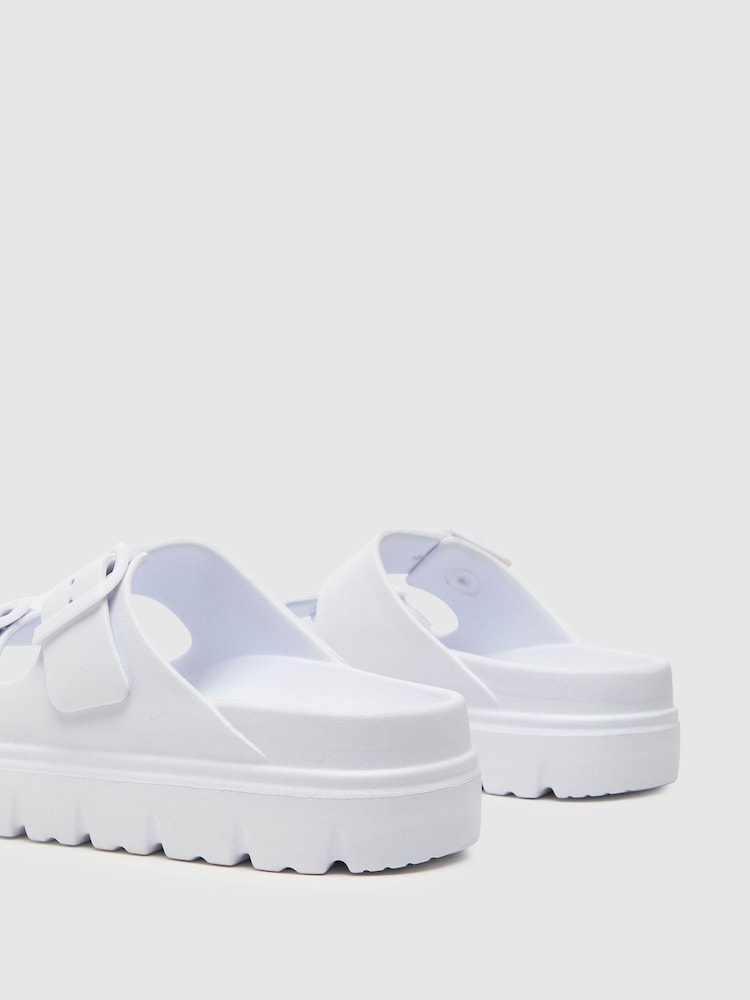 Schuh Tilda Double Strap Footbed Sandals - Image 4 of 4