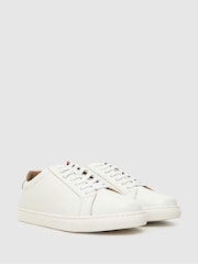 Schuh Wayne Leather Trainers - Image 2 of 4