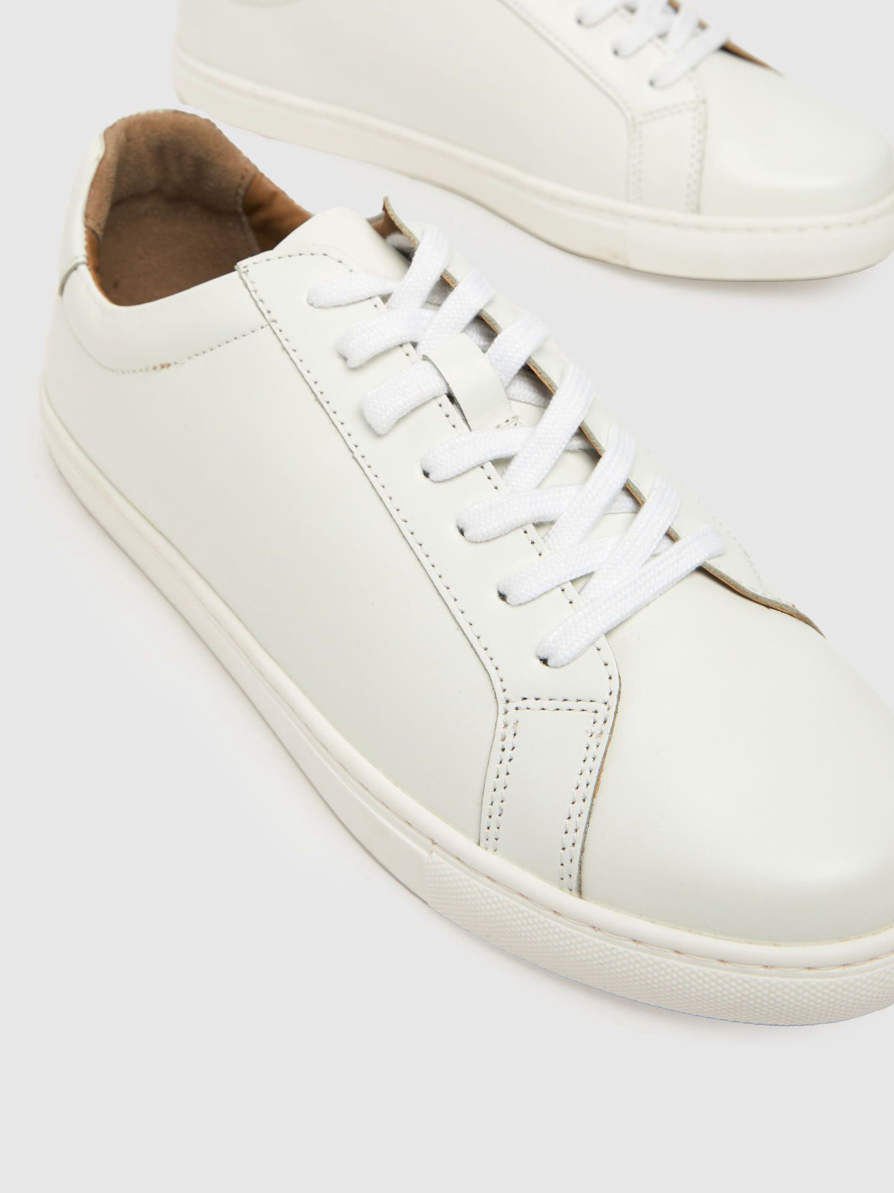 Buy Schuh Wayne Leather Trainers from Next USA