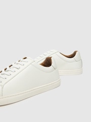 Schuh Wayne Leather Trainers - Image 4 of 4