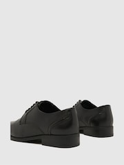 črna - Schuh Reilly Usnjeni čevlji s čipkami - Slika 4 iz 4