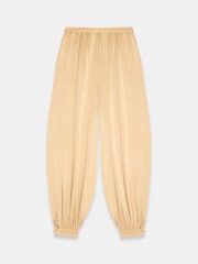 Mint Velvet Yellow Satin Balloon Trousers - Image 6 of 7