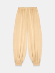 Mint Velvet Yellow Satin Balloon Trousers - Image 7 of 7