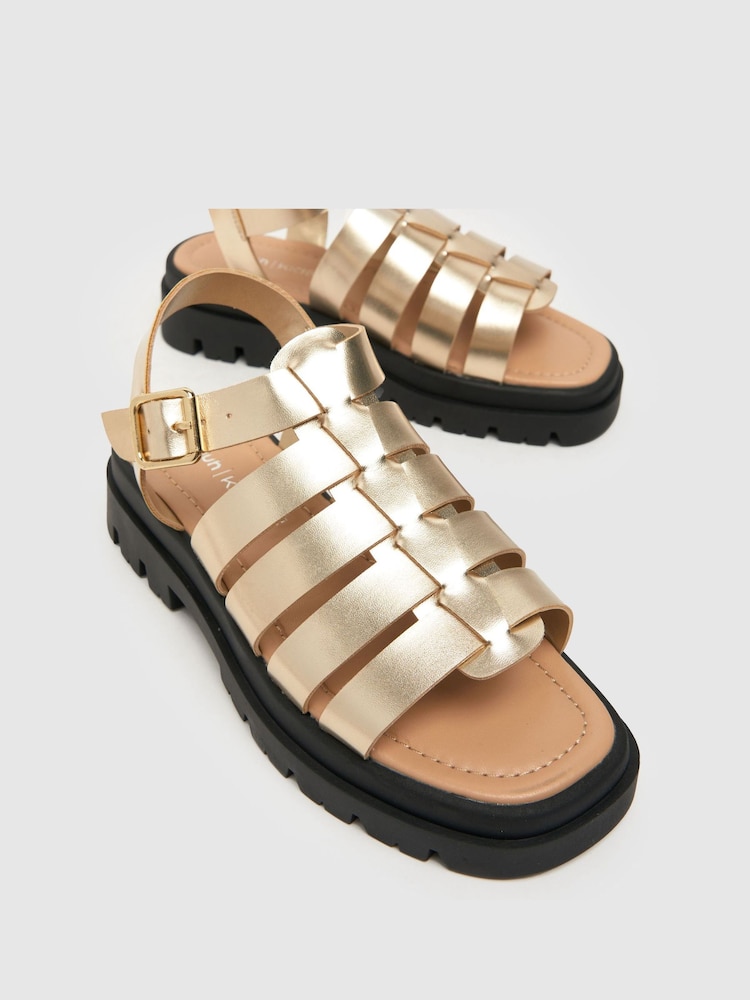 Schuh Troy Gladiator Sandals - Image 4 of 4 Schuh Troy Gladiator Sandals - Image 4 of 4