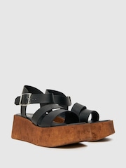 Schuh Viola Cork Wedges - Image 2 of 4