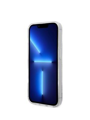 Guess iPhone 14 Pro Max Case - Iml Case Electroplated 4G Pattern Bottom Stripe Script Logo - Image 5 of 12