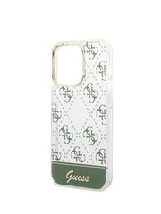 Guess iPhone 14 Pro Max Case - Iml Case Electroplated 4G Pattern Bottom Stripe Script Logo - Image 6 of 12
