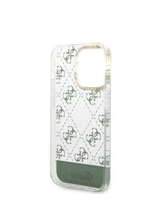 Guess iPhone 14 Pro Max Case - Iml Case Electroplated 4G Pattern Bottom Stripe Script Logo - Image 7 of 12