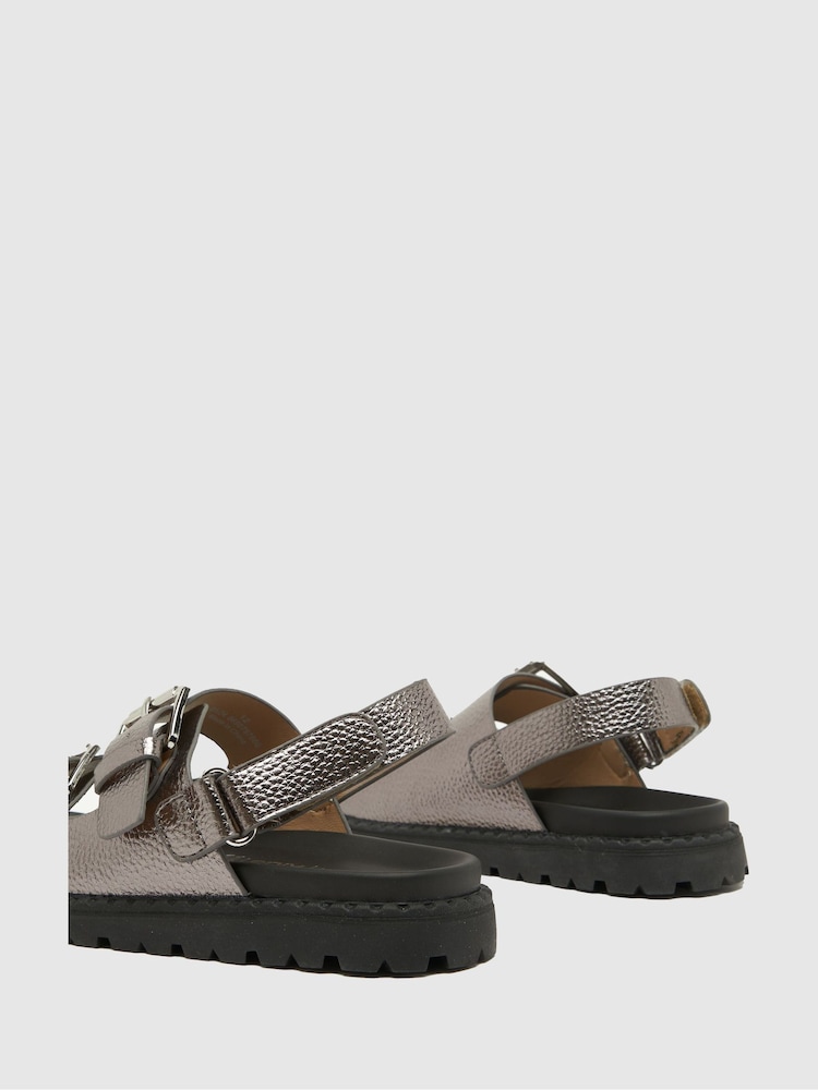 Schuh Junior Tyra Chunky Footbed Sandals - Image 4 of 4