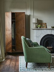 Nina Campbell Natural Batik Check Rug - Image 5 of 6