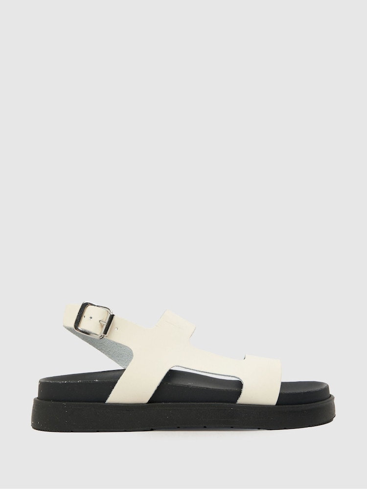 Schuh Tasmin Chunky Leather Sandals - Image 1 of 4