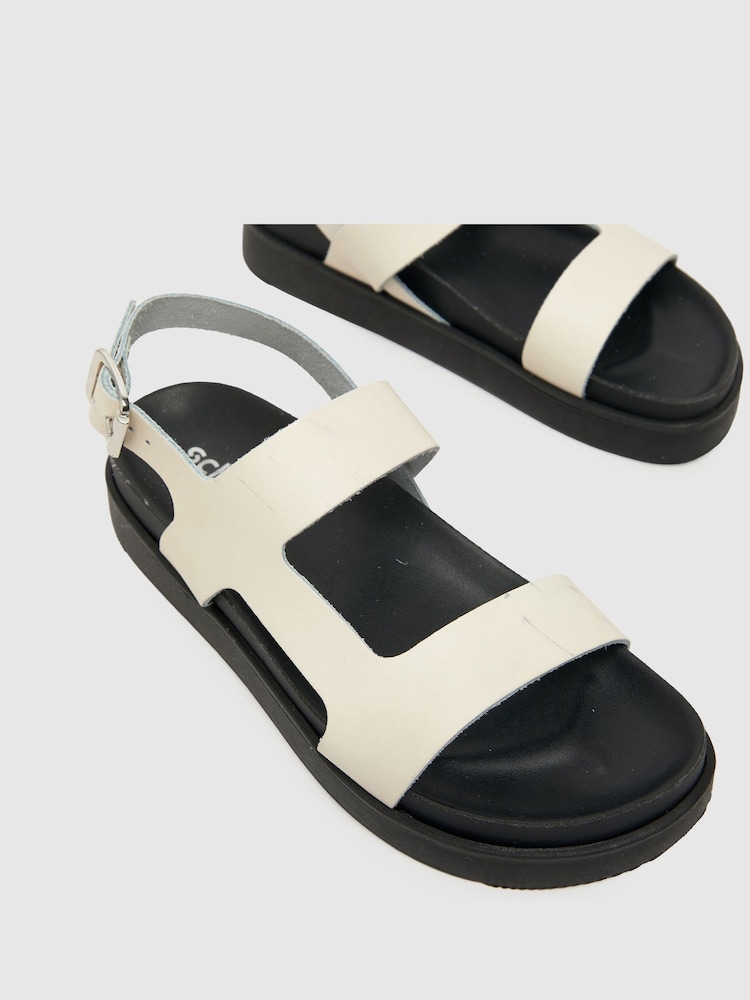 Schuh Tasmin Chunky Leather Sandals - Image 4 of 4