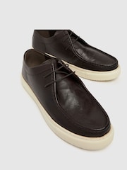 Schuh Brown Weston Apron Trainers - Image 3 of 4