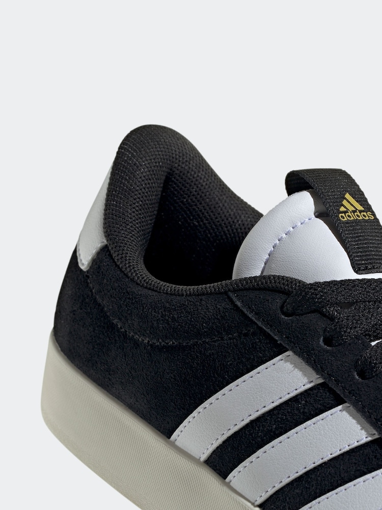 adidas Black Dark VL Court 3.0 Trainers - Image 11 of 12