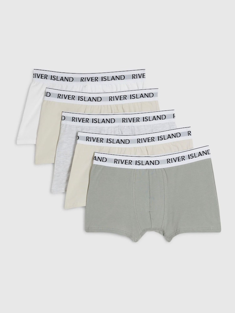 River Island Boxershorts 5er Packung - Bild 1 von 3