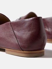 Mint Velvet Red Camille Loafers - Image 3 of 4