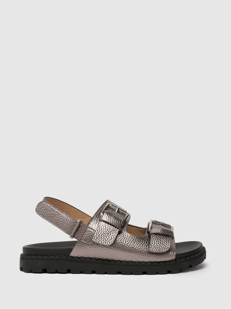 Schuh Tyra Chunky Footbed Sandals - Image 1 of 4