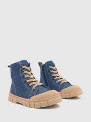 Schuh Blue Carousel Boots - Image 2 of 4