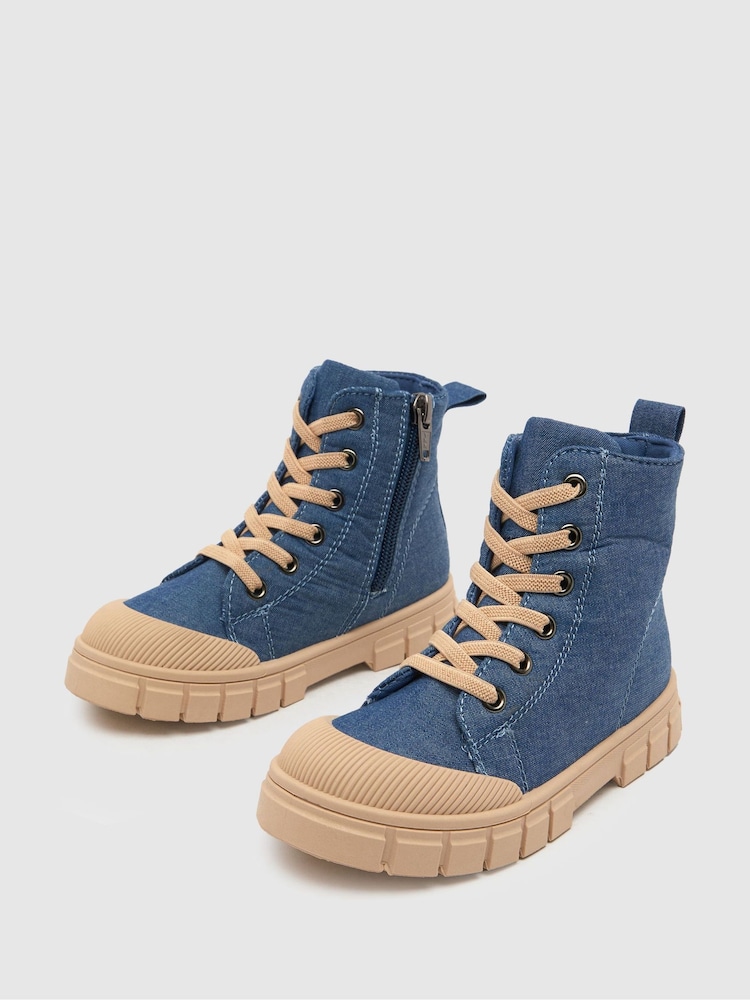 Schuh Blue Carousel Boots - Image 4 of 4