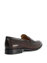 Dune London Brown Wide Fit Skylers Loafers - Image 3 of 5