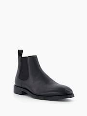 Dune London Black Chrome Masons Sole Chelsea Boots - Image 4 of 6