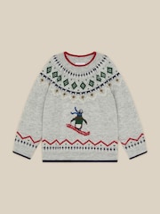 Monsoon Penguin Fair Isle Jumper - 4суретінің 2 суреті