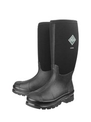 Muck Boots Brown Chore Classic Hi Patterned Wellies - Image 3 of 6