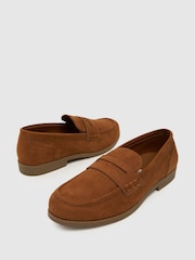 Schuh Lightning Brown Loafers - Image 4 of 4