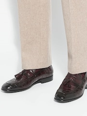 Dune London Brown Son Loafers - Image 1 of 6