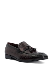 Dune London Brown Son Loafers - Image 3 of 6