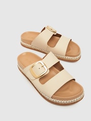 Schuh Tish Double Buckle Sandals - Image 3 of 4