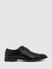 Черный - Стандартный крой - Schuh Широкий крой черной обуви Малкольма - Image 1 of 4