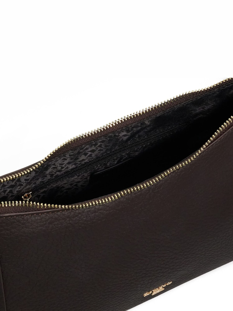 Dune London Brown Declare Cross-Body Bag - Image 4 of 4