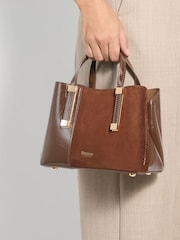 Dune London Brown Dinkydorry P Grab Bag - Image 1 of 5