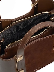 Dune London Brown Dinkydorry P Grab Bag - Image 4 of 5