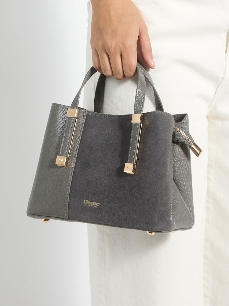 Dune London Grey Dinkydorry P Grab Bag - Image 1 of 5
