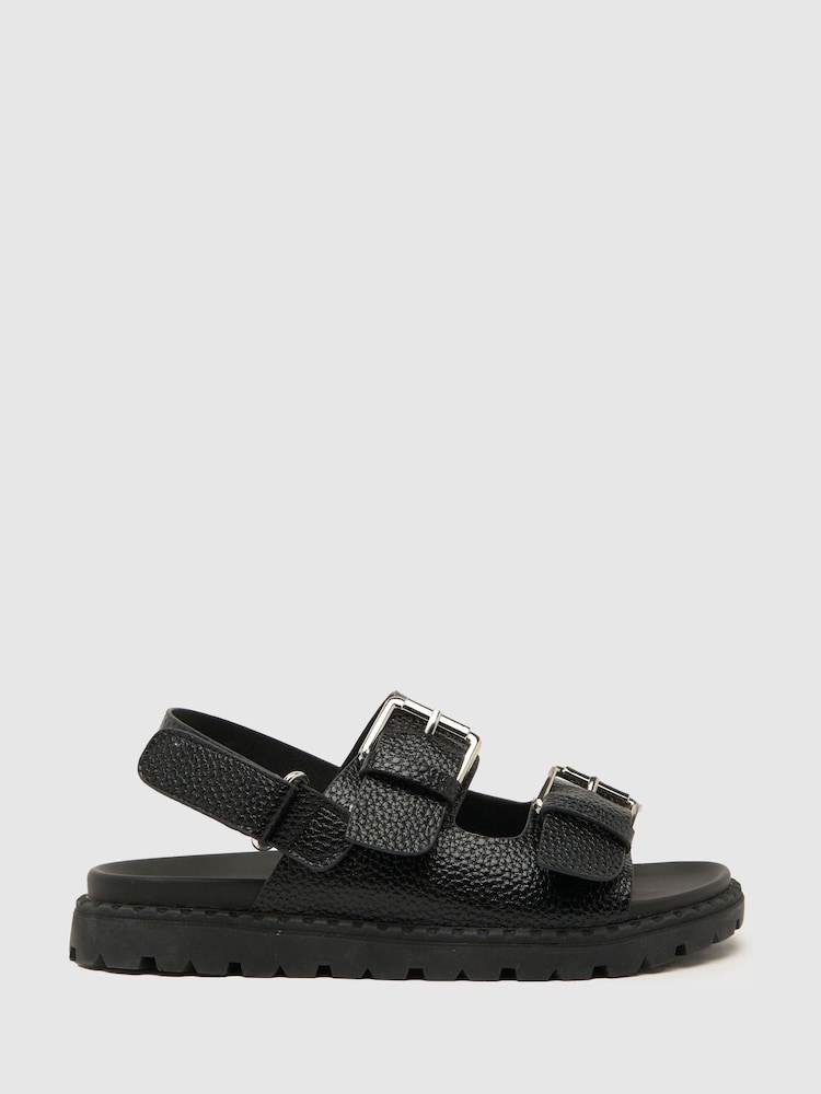 Schuh Junior Tyra Chunky Footbed Sandals - Image 1 of 4 Schuh Junior Tyra Chunky Footbed Sandals - Image 1 of 4