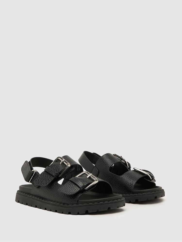 Schuh Junior Tyra Chunky Footbed Sandals - Image 2 of 4 Schuh Junior Tyra Chunky Footbed Sandals - Image 2 of 4