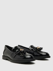 Schuh Lohan Patent Tassel Black Loafers - Image 2 of 4