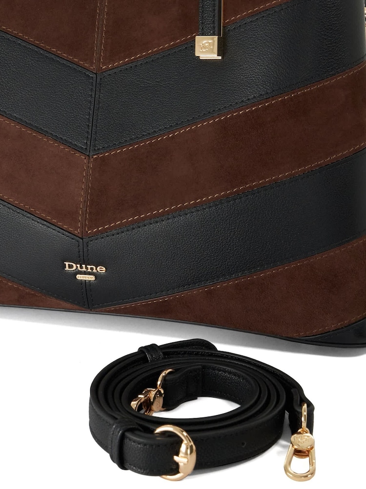 Dune London Brown Dorry Tote Bag - Image 4 of 4