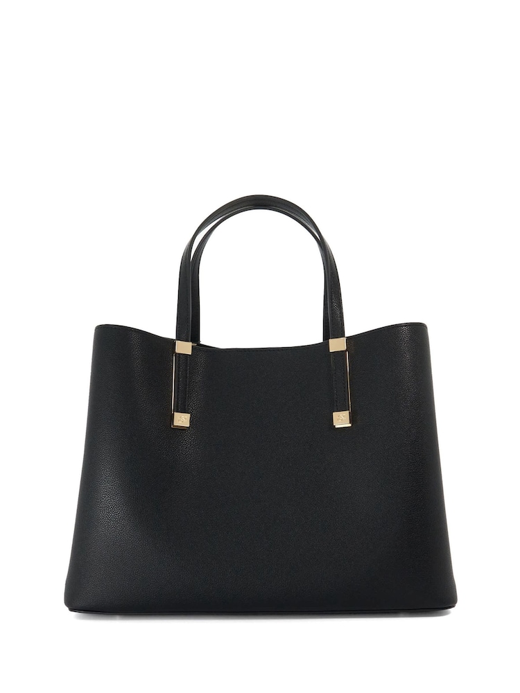 Dune London Black Dorry Tote Bag - Image 2 of 4
