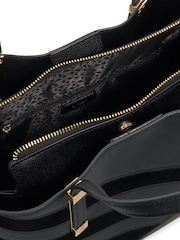 Dune London Black Dorry Tote Bag - Image 3 of 4