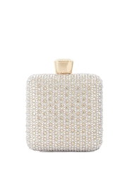 Dune London Metallic Elida Clutch Bag - Image 2 of 4
