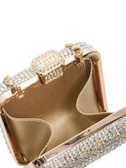 Dune London Metallic Elida Clutch Bag - Image 3 of 4