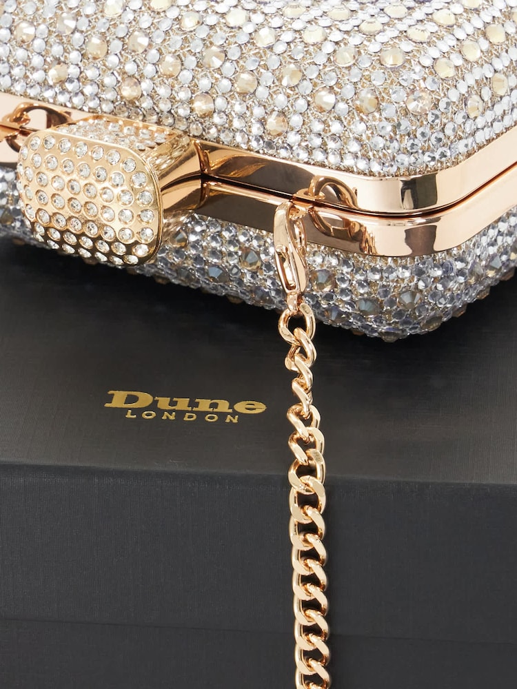 Dune London Metallic Elida Clutch Bag - Image 4 of 4