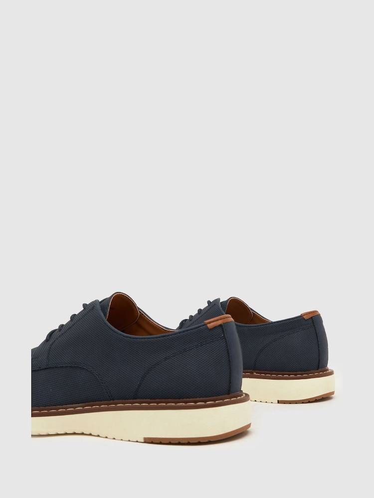 modra - Schuh Pippin Sole Derby čevlji - Slika 4 iz 4